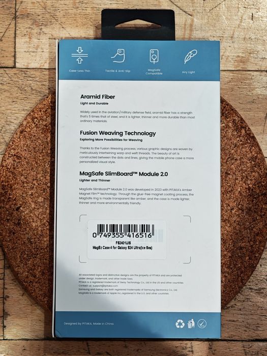 Pitaka MagEZ Case 5 for Samsung Galaxy S24 Ultra