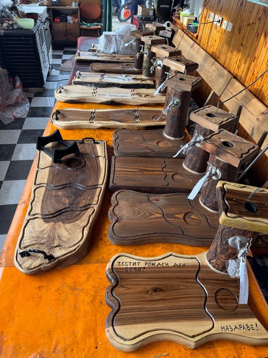 Диспенсъри за алкохол ръчна изработка ГАРАНЦИЯ