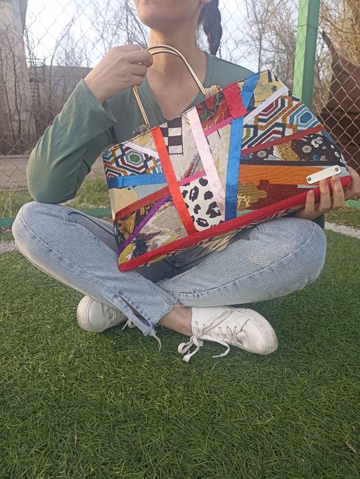 Саквояж мультиколор