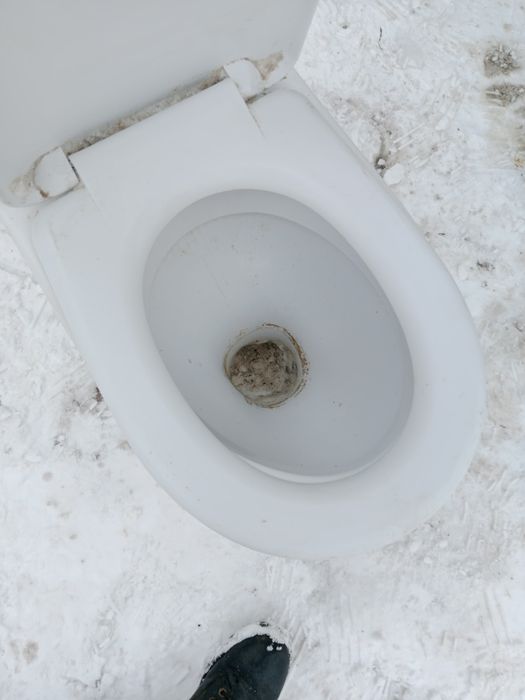 Унитаз б/у для строителей