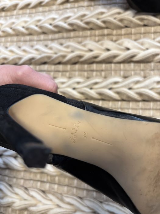 Дамски обувки висок ток Zara