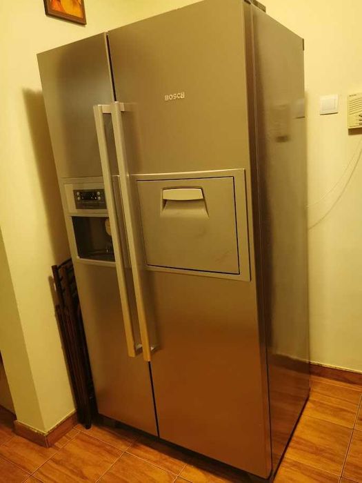 Side by side Bosch KAN60A45, 531 l, Clasa A+, No Frost, H 179 cm, Inox