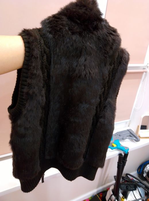 Норковая жилетка