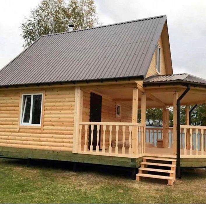 Vanda casa pe structura  lemn