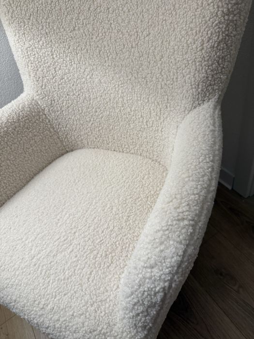 Fotoliu Jysk alb/ crem