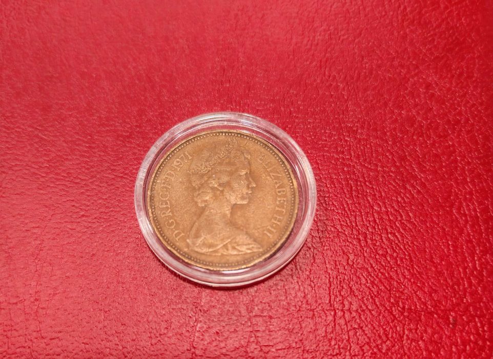 монета Англия 2 New Pence 1971г