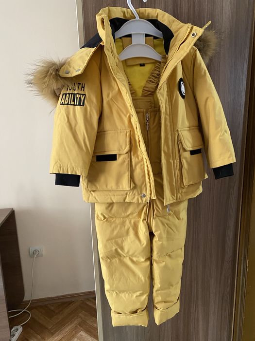 Зимний комплект для мальчика,очень тёплый