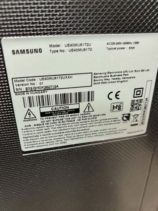 Телевизор Samsung за части