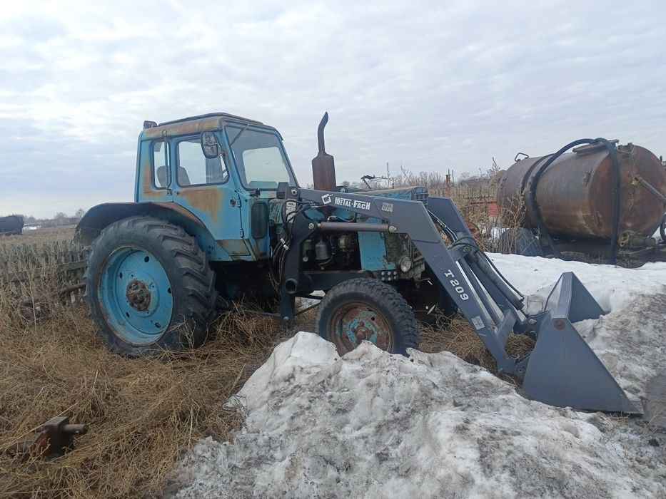 Продам трактор мтз 80 с куном + кдп