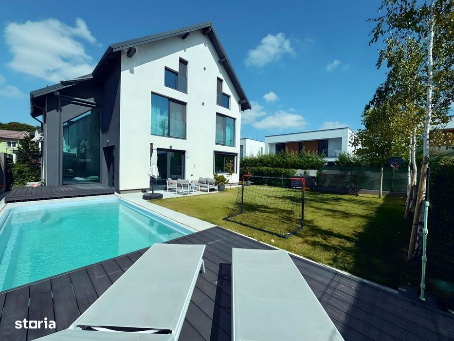 Vila moderna cu piscina | Iancu Nicolae | Padurea Baneasa