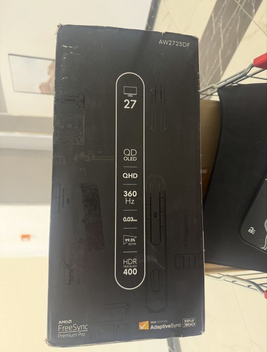 Монитор 2K 360HZ Alienware