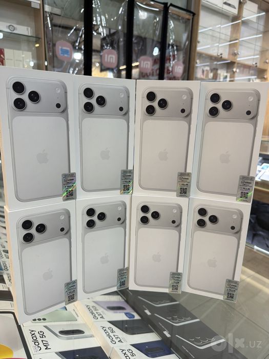 Iphone 17 pro max 256 sim e sim silver