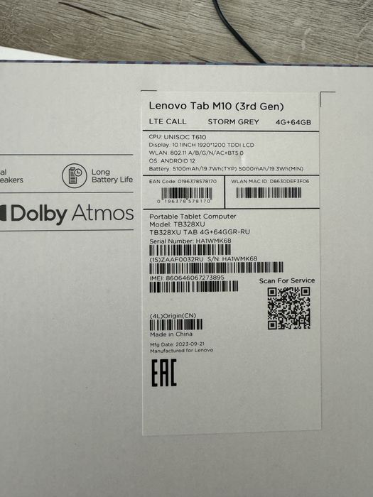 Планшет за 90 000 тг