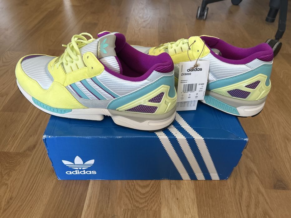 Adidas Torsion ZX 9000 citrus OG 80 46