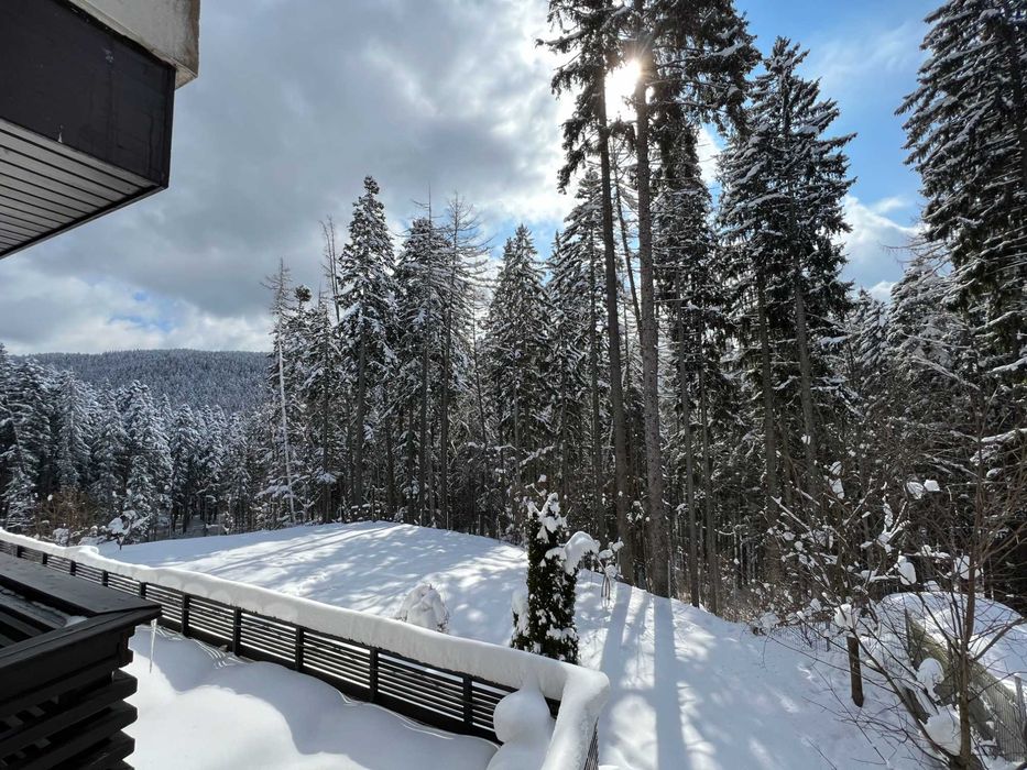 Apartament cu terasă, liniște și vedere spre pădure – Predeal.