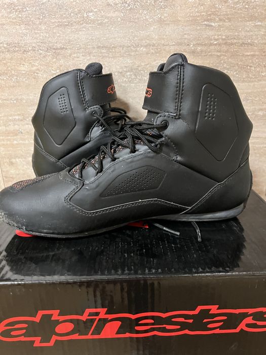 Боти Alpinestars FASTER-3 RIDEKNIT SH black red fluo
