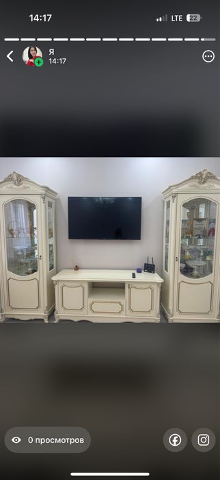 Стенка/горка для зала с тумбами