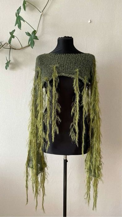 Вязаная кофта «Ива» на заказ