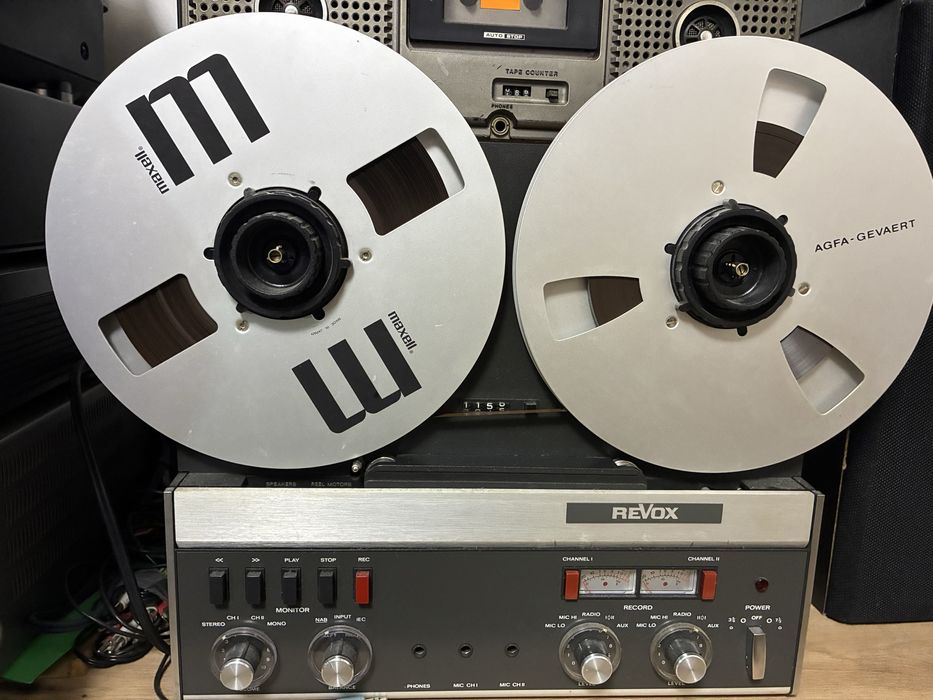 Magnetofon Revox A77 cu accesorii