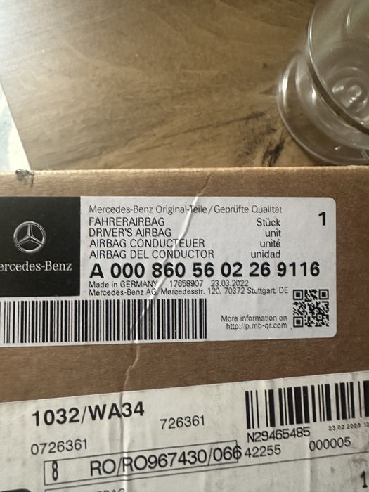 Aierbag pasager nou sigilat si aierbag volan