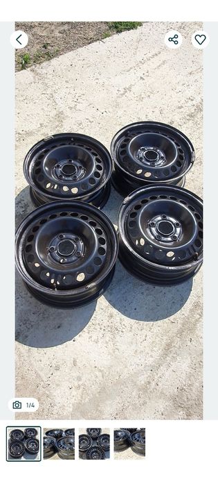 Jante tabla R16 300 lei setul