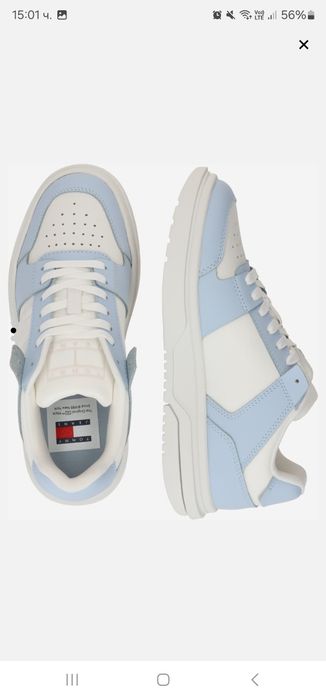Tommy jeans естествена кожа и текстил