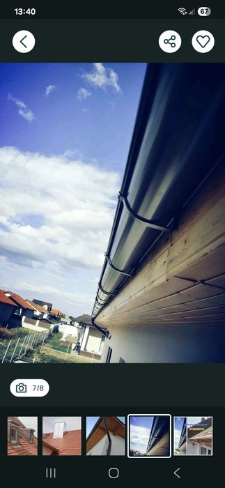 Reparatii acoperișuri jgheaburi burlane sistemul pluviar