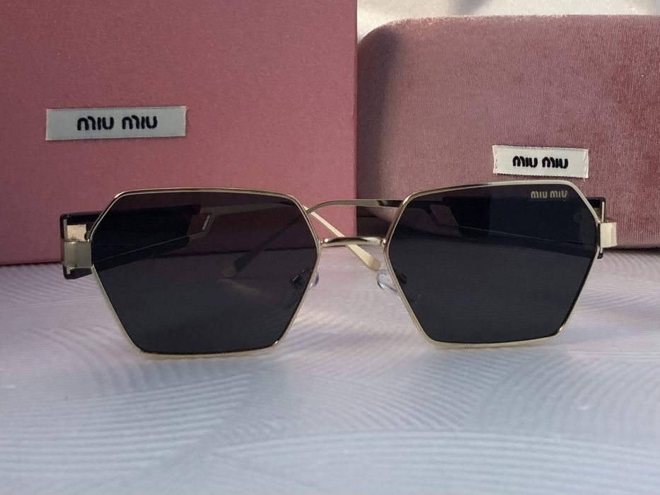 Дамски слънчеви очила шестоъгълни многоъгълни