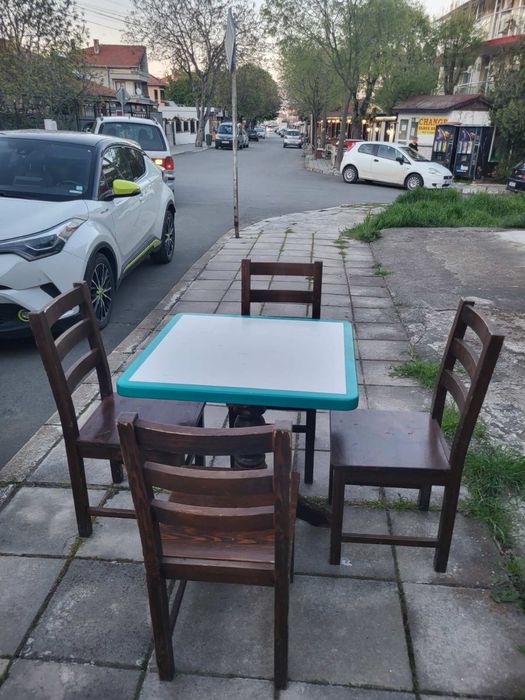 Маси и столове със масивни плотове здрави крака топ цена