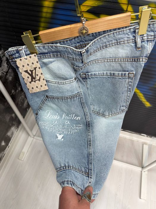 Bermude de blugi Louis Vuitton calitate TOP