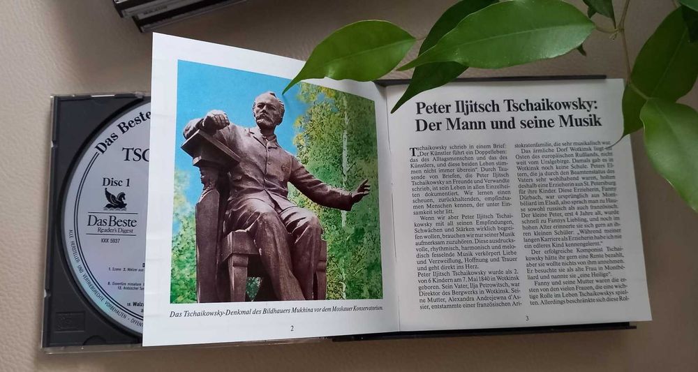 3xCD muzica clasica pentru colectionari: Peter I. Tschaikowsky