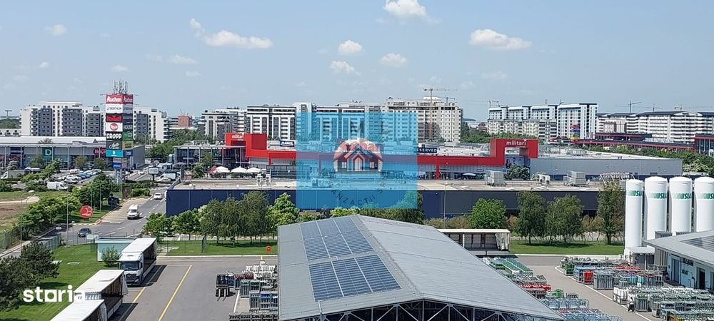 Apartament cu terasa si balcon