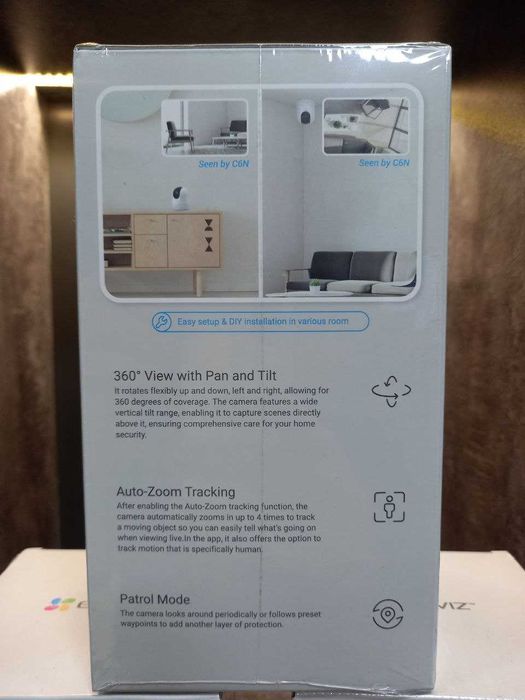 EZVIZ C6N 5MP Wi-Fi kamera 360° Uy Xavfsizligi uchun eng yaxshi yechim