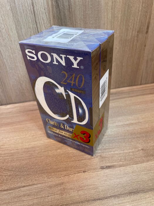 Casete VHS Sony sigilate
