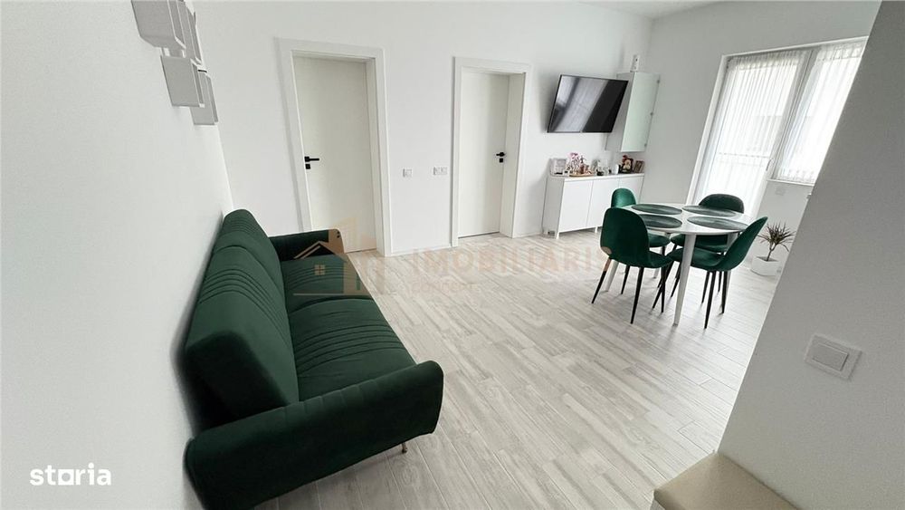 Chirie apartament 2 camere bloc nou