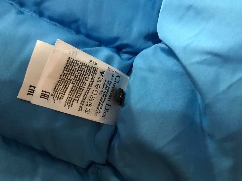 куртка пуховик Christian Dior зимняя тёплая