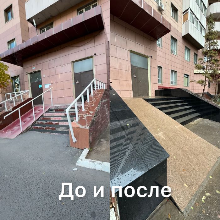 Ремонт входных групп крыльца и лестниц
