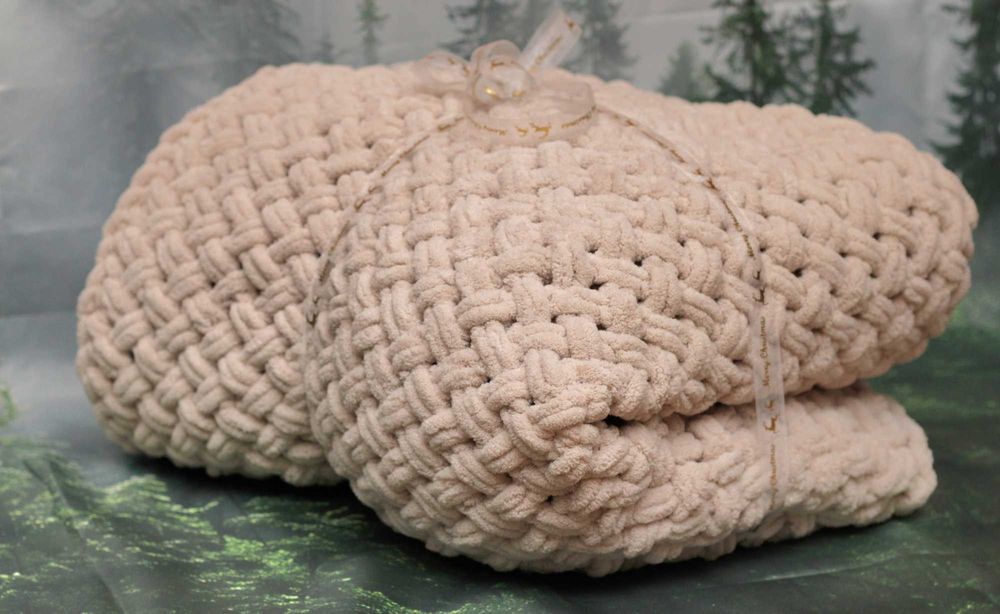 Ръчно плетено одеяло