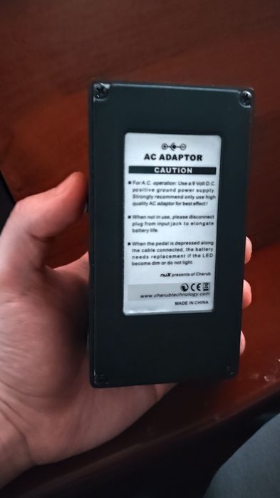 Nux od2 overdrive педаль гитарная (грелка )