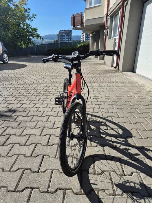 WOOM 4 Original - Bicicletă copii, 8 viteze, frâne disc,  20”
