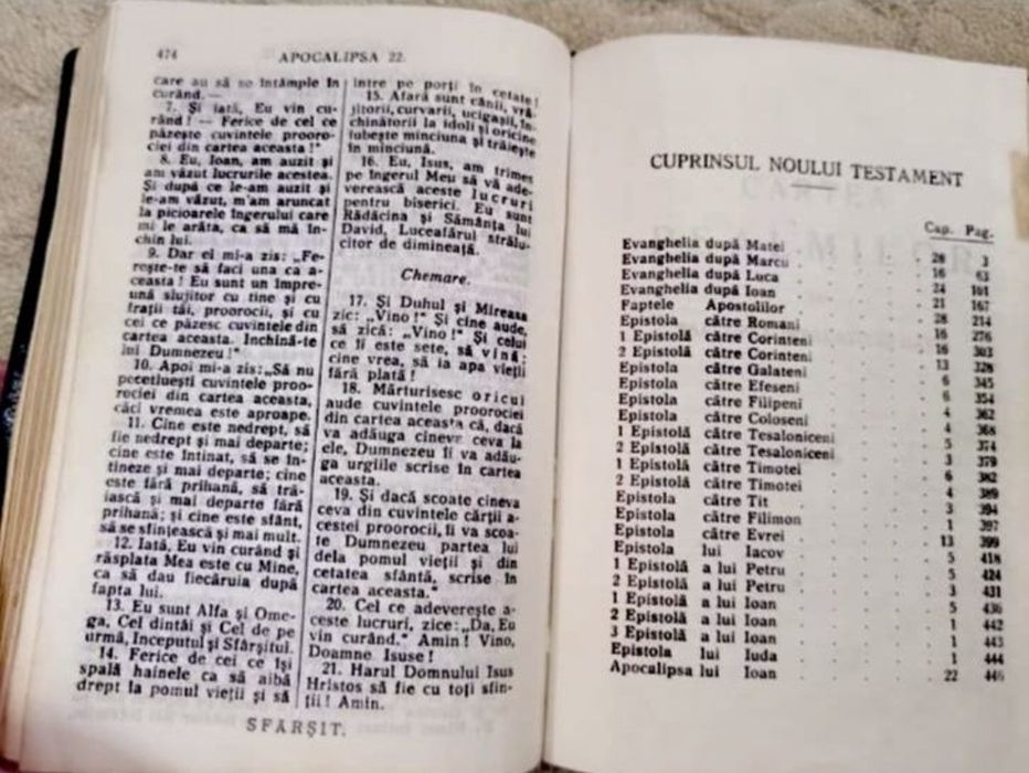 Carte Noul Testament +Psalmii