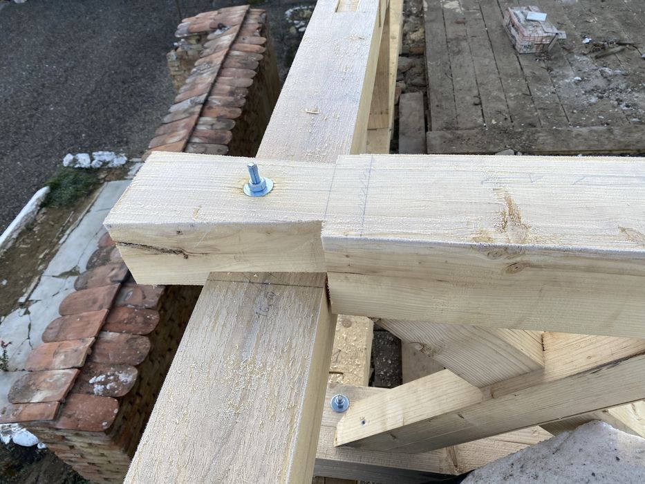 Acoperisuri/structuri de lemn (dulgherie traditionala)