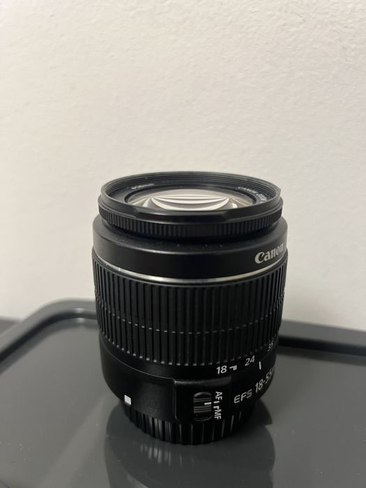 Obiectiv Canon EF-S 18-55mm f/3.5-5.6 III – neutilizat