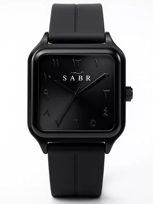 SABR kvadrat dizayndagi erkaklar soati