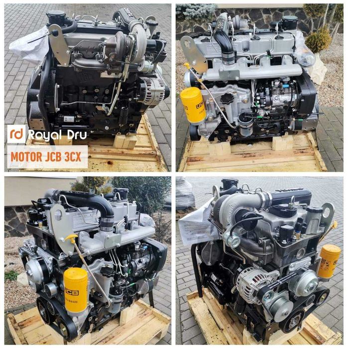 Motor pentru buldoexcavator JCB 2CX, 3CX 4CX nou cu garantie