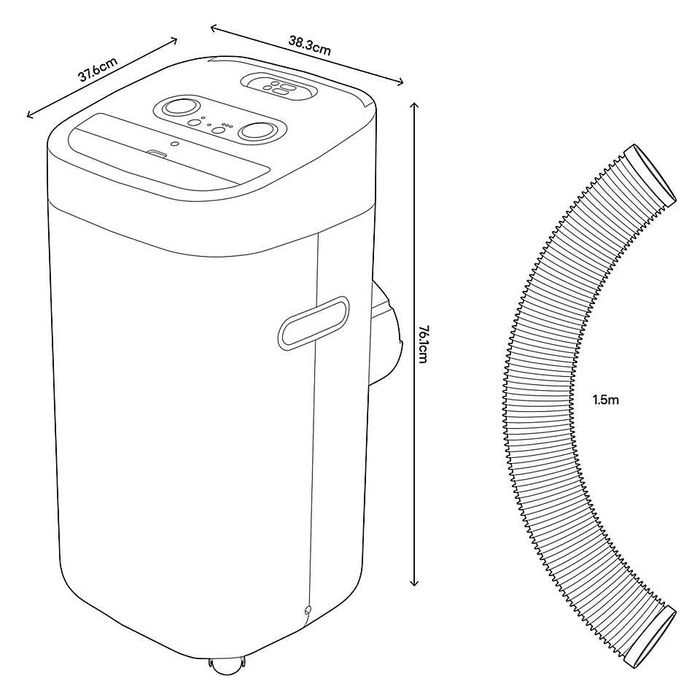 Климатик от едно тяло Tacoma