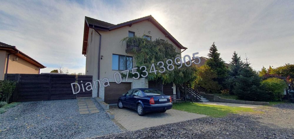 Casa de inchiriat 3 camere+garaj Jucu de sus cu teren de 1000mp