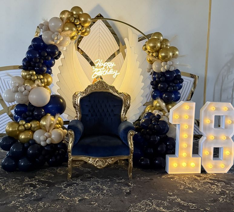 Decor evenimente Sibiu | Nuntă, Botez, Aniversare, Photocorner, Arcade Baloane, Kids Corner