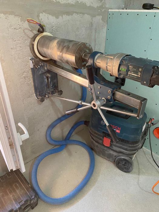 Gaura hota Carotare Executam gauri pentru hota cu carota diamantata