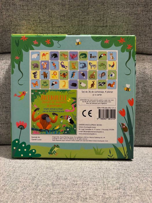 Set de 2 jocuri educative Usborne in limba romana